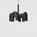 Подвесная люстра Inodesign Fanny Black 4 40.6055